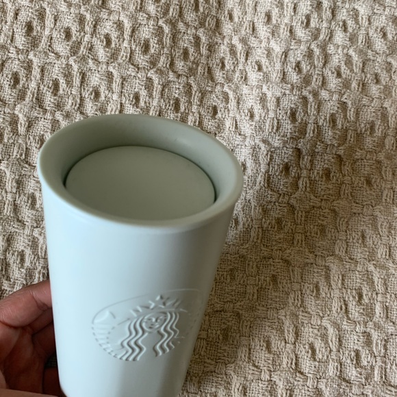 ♡ • SOLD— Starbucks 2023 Recycled Mint Tumbler Mug - Picture 5 of 6